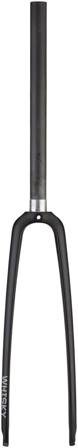 WHISKY No.7 RD+ Fork - QR, 1-1/8" Straight Carbon Steerer, Mid Reach Rim Brake, Matte Black