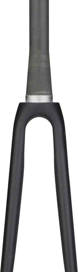 WHISKY No.7 RD Fork - 12mm Thru-Axle, 1.5" Tapered Carbon Steerer, Flat Mount Disc, Matte Black