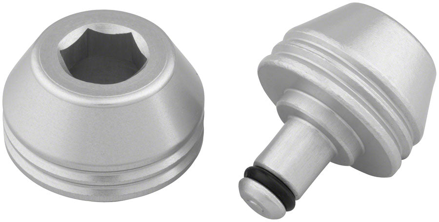 Wolf Tooth Axle Trainer Caps Silver