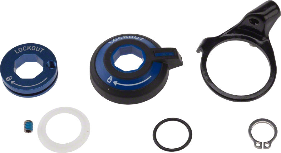 RockShox TurnKey Compression Adjuster Knob Remote Spool and Cable Clamp Kit