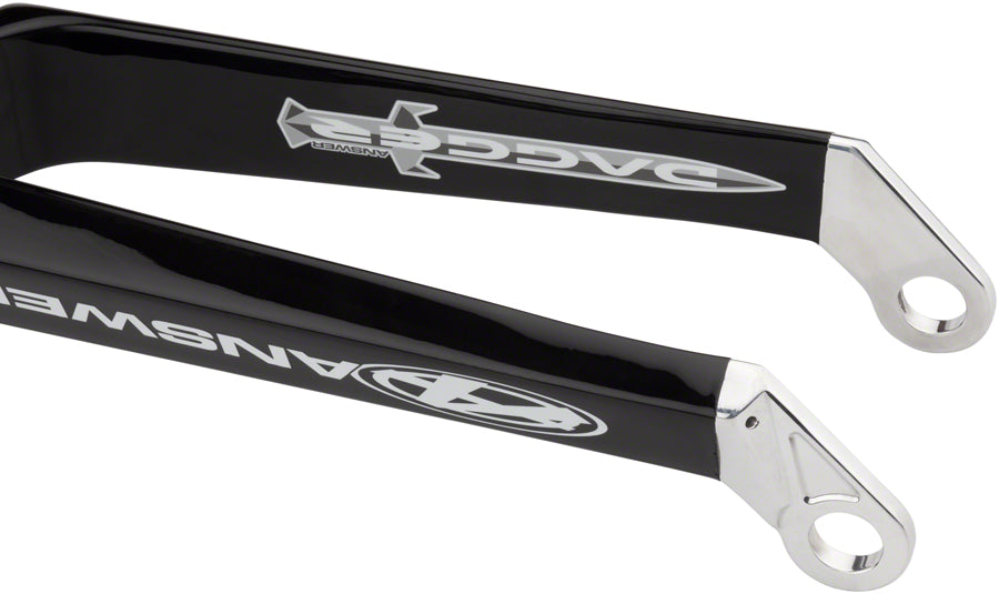 Answer BMX Dagger Pro Fork - 20", 20mm Dropout, Black