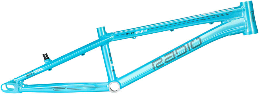 Radio Helium BMX Race Frame - Pro XXL, 21.75" TT, Metallic Mint