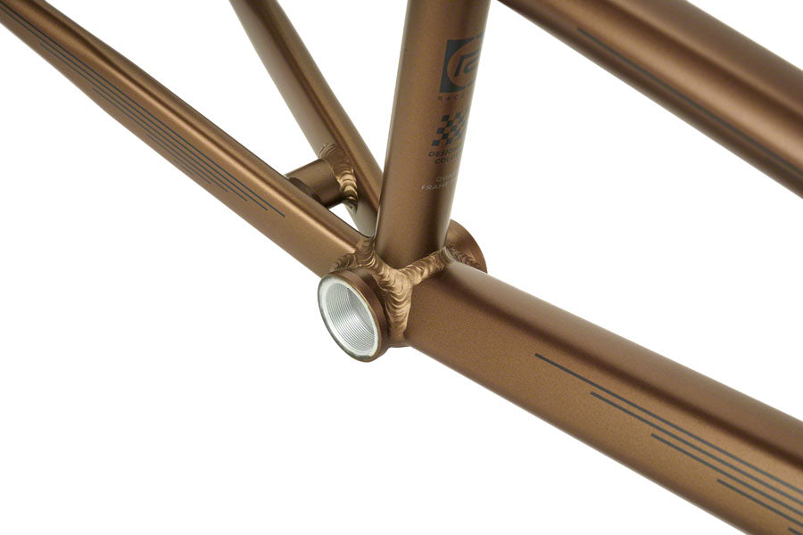 Radio Quartz BMX Race Frame - Pro L, 20.9" TT, Metallic Copper