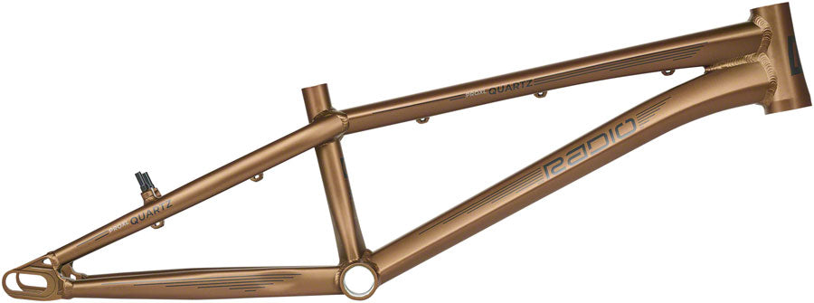 Radio Quartz BMX Race Frame - Pro XXL, 21.75" TT, Metallic Copper