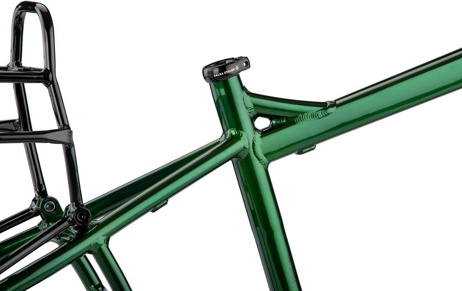 Salsa Blackborow Fat Bike Frame - Aluminum, Medium, Green