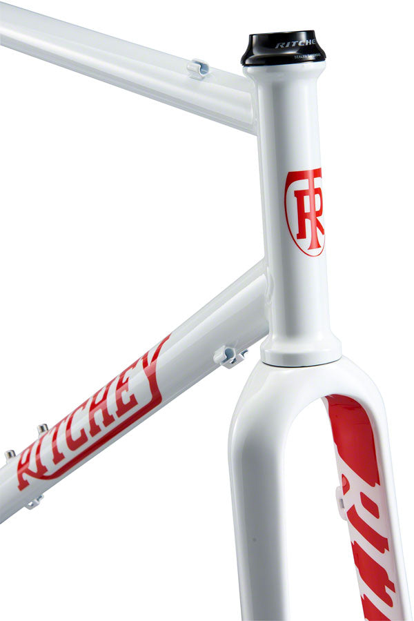 Ritchey Swiss Cross Frameset - 700c, Steel, White, Small
