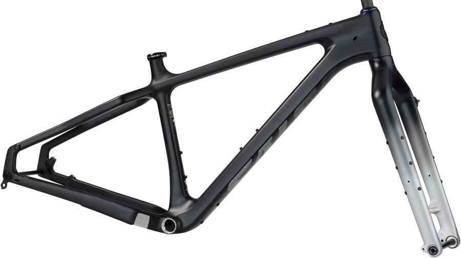 Salsa Beargrease Carbon Fat Bike Frameset - 27.5", Carbon, Black, Small