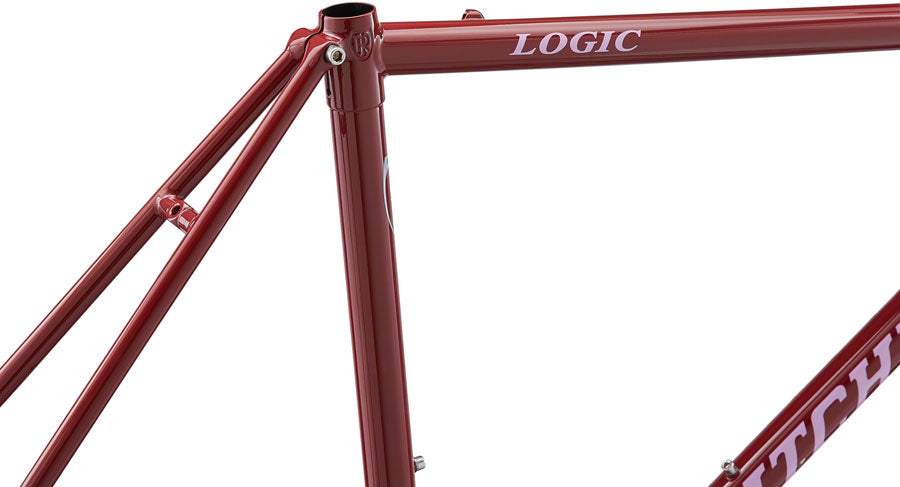 Ritchey Road Logic Frameset - 700c, Steel, Red, 53cm