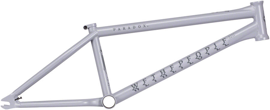 We The People Paradox BMX Frame - 20.75" TT, Just Grey