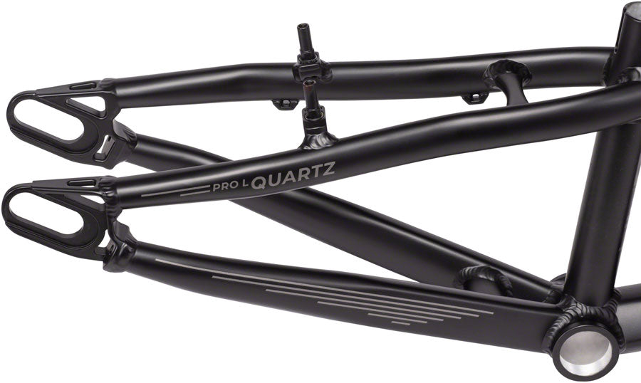 Radio BMX Raceline Quartz BMX Race Frame - Pro L, 20.9'' TT, Matte Black