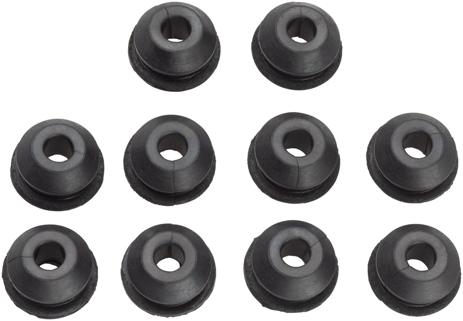 Jagwire Frame Plug Refill Bag - Fits 3.0mm Shimano Di2 with Straight Entry and 8.0mm Round Frame Port, Bag/10 Plugs