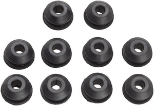 Jagwire Frame Plug Refill Bag - Fits 3.0mm Shimano Di2 with Straight Entry and 8.0mm Round Frame Port, Bag/10 Plugs