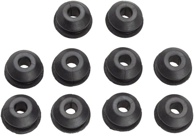 Jagwire Frame Plug Refill Bag - Fits 3.0mm Shimano Di2 with Straight Entry and 8.0mm Round Frame Port, Bag/10 Plugs