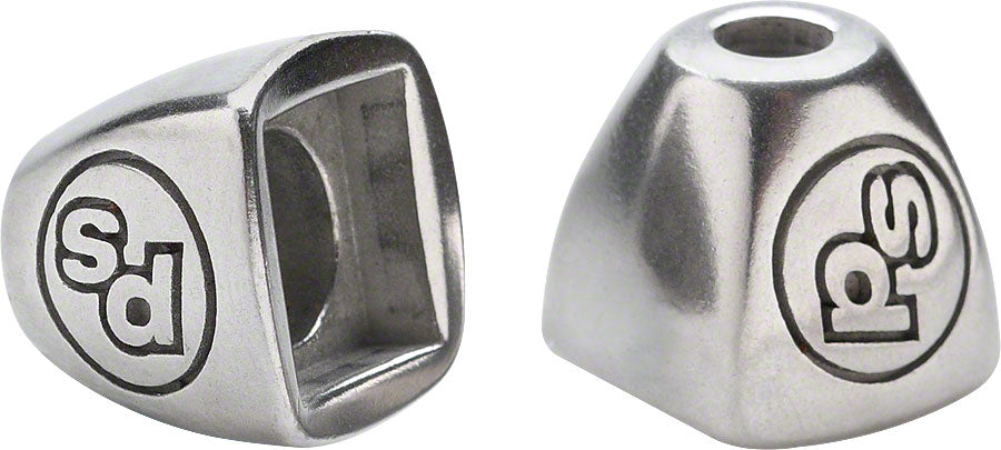 Problem Solvers Downtube Shifter Boss Covers Silver