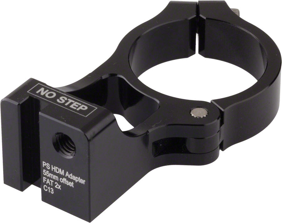 Problem Solvers Direct Mount Adaptor 55mm offset, 100mm BB, 34.9mm clamp w/shims for 31.8/28.6