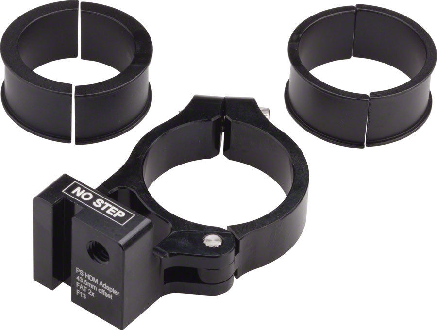 Problem Solvers Direct Mount Adaptor, 43.5mm offset, 100mm BB, 34.9mm clamp w/shims for 31.8/28.6