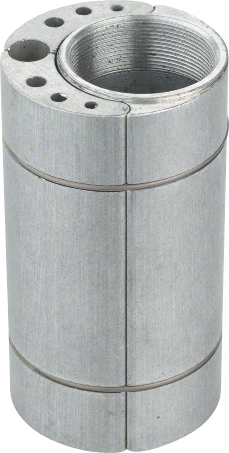 Problem Solvers Bushnell Eccentric Bottom Bracket - Classic Fat, 100mm x 54mm Silver