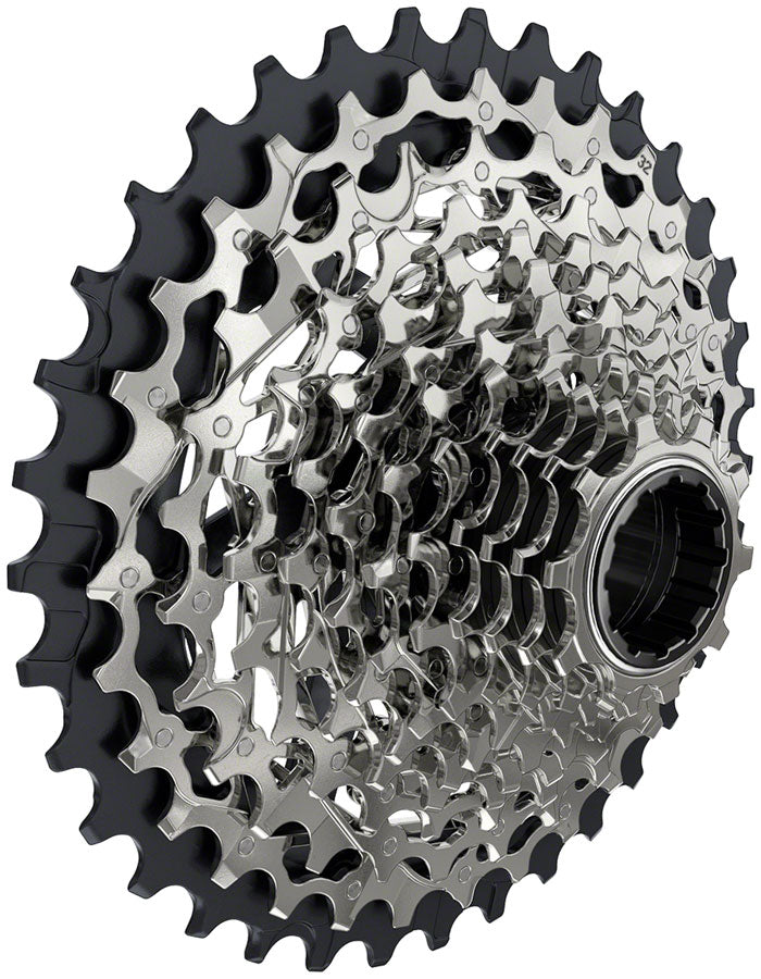 SRAM Force AXS XG-1270 Cassette - 12-Speed, 10-36t, Silver, For XDR Driver Body, D1