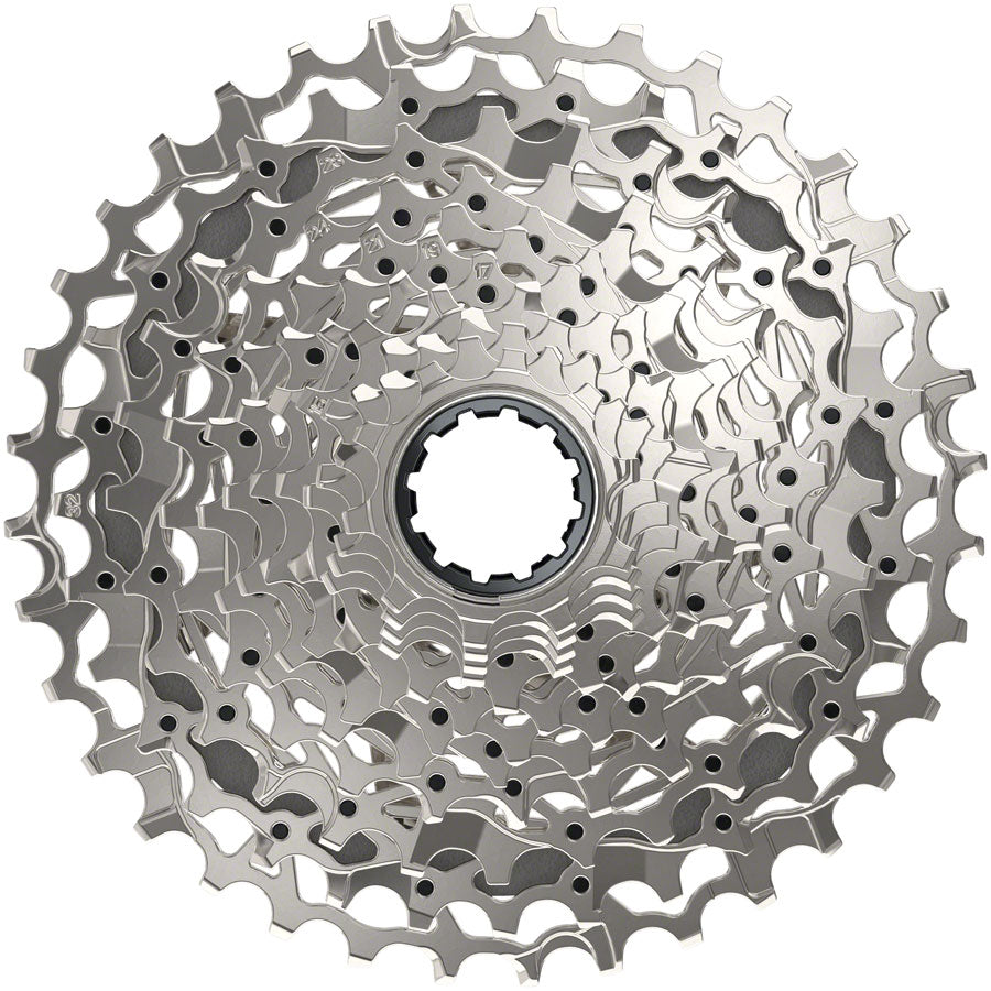 SRAM Rival AXS XG-1250 Cassette - 12-Speed, 10-36t, Silver, For XDR Driver Body, D1