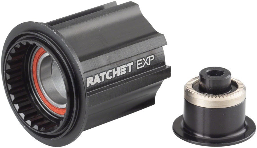 DT Swiss Ratchet EXP Freehub Body - Campagnolo 9 - 12s, Standard, Aluminum, Sealed Bearing, QR x 130/135 mm, Kit w/ End Cap