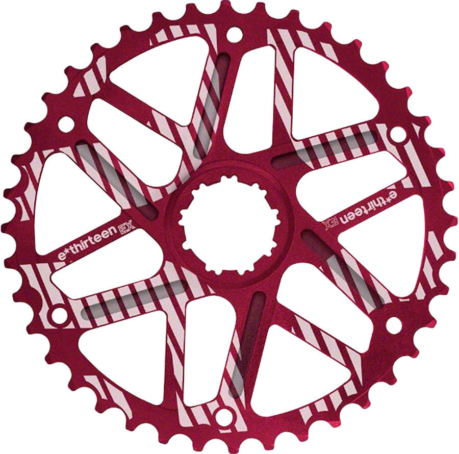 e*thirteen Extended Range Cog 40t Shimano 34t Compatible, Red