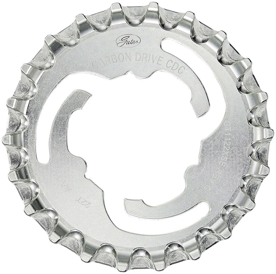 Gates Carbon Drive CDC CenterTrack 3-Lobe SureFit™ Rear Sprocket - 24t, Shimano/SRAM 3-Lobe, Gray