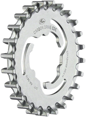 Gates Carbon Drive CDC CenterTrack Rear Sprocket for Enviolo - 24t, Silver