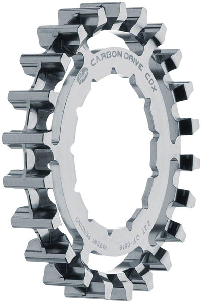 Gates Carbon Drive CDX:EXP Centerlock Rear Sprocket - 22t, Rohloff Splined, Silver