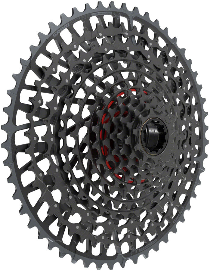 SRAM X0 Eagle T-Type XS-1295 Cassette - 12-Speed, 10-52t, For XD Driver, Black