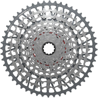 SRAM GX Eagle T-Type XS-1275 Cassette - 12-Speed, 10-52t, For XD Driver, Silver