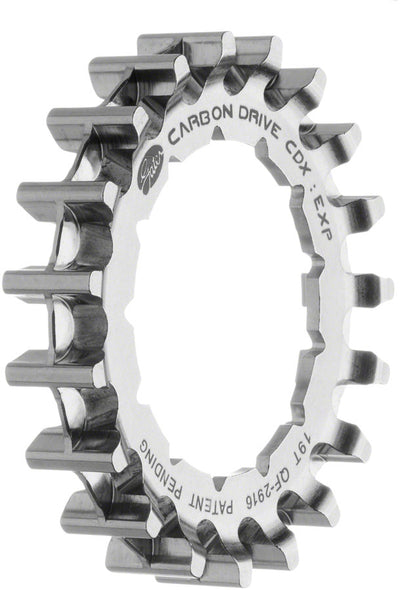 Gates Carbon Drive CDX:EXP Centerlock Rear Sprocket - 19t, Rohloff Splined, Silver