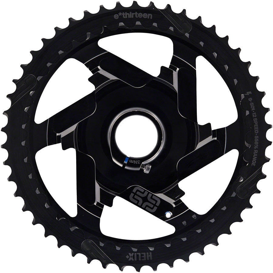 e*thirteen Helix Plus Cassette - 12-Speed, 9-50t, Black
