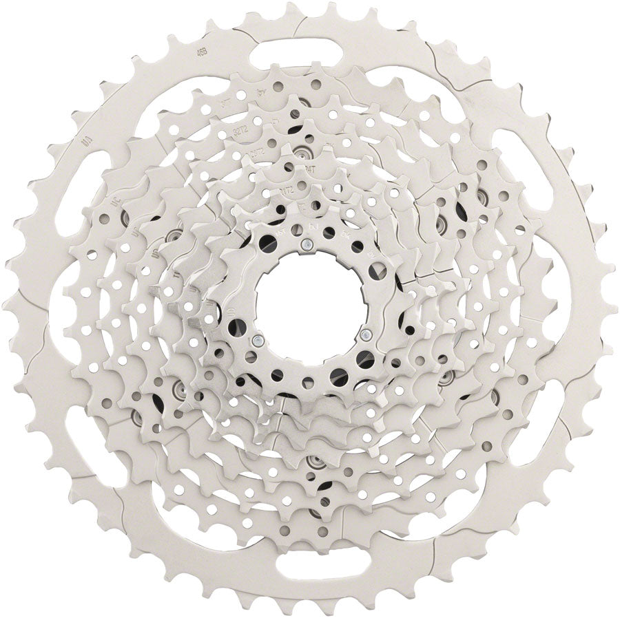Shimano Deore CS-M4100-10 Cassette - 10-Speed 11-46t Silver