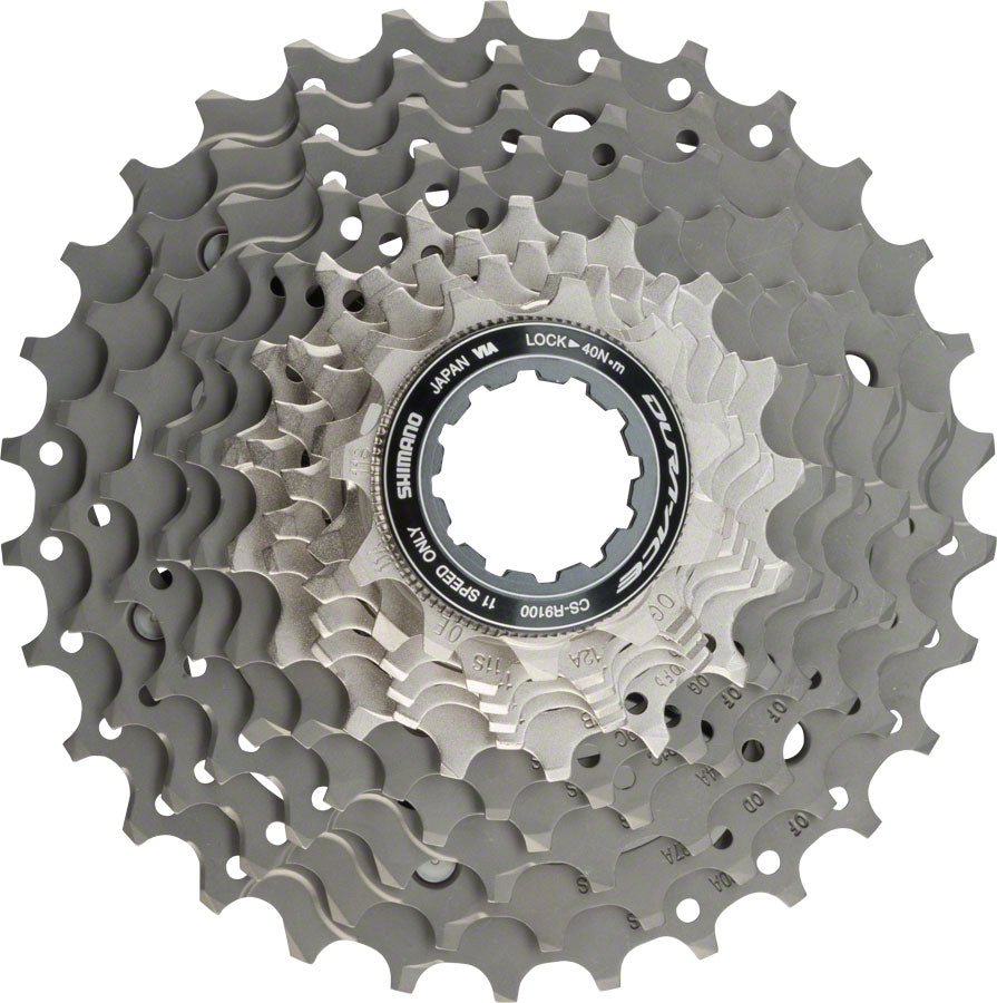 Shimano Dura Ace CS-R9100 Cassette - 11 Speed 11-30t Silver/Gray