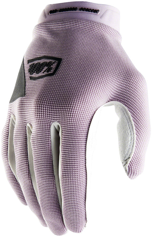 100% Ridecamp Gloves - Lavender, Full Finger, Women's, Small