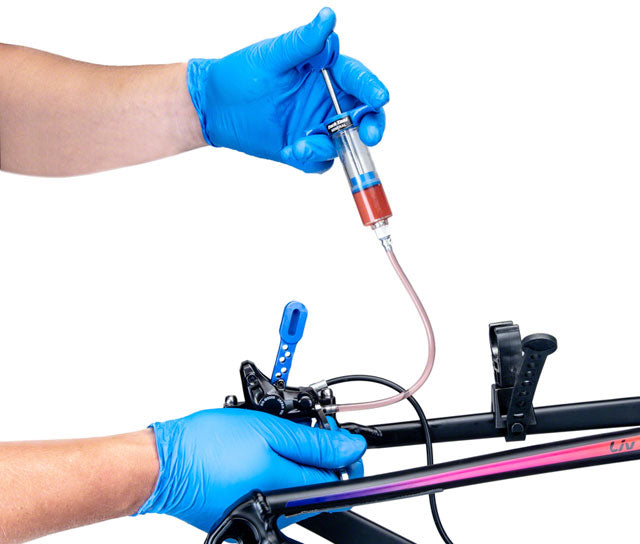 Park Tool MG-3L Nitrile Mechanics Gloves - Large-2