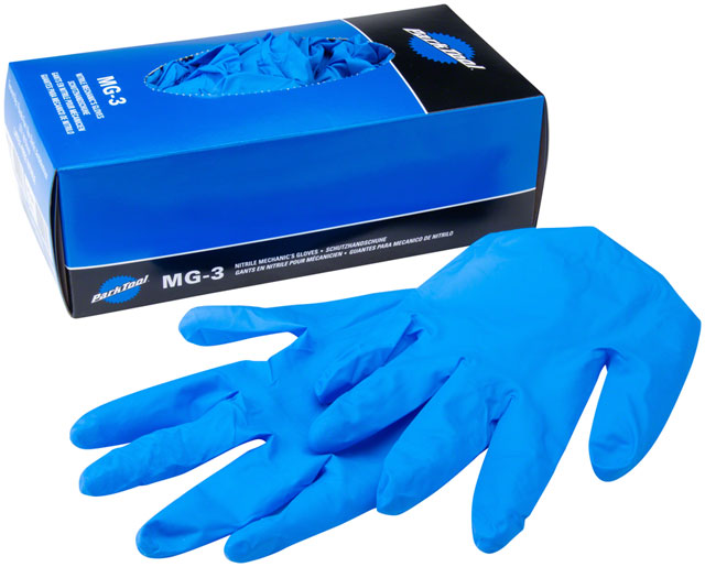 Park Tool MG-3X Nitrile Mechanics Gloves - X-Large-0