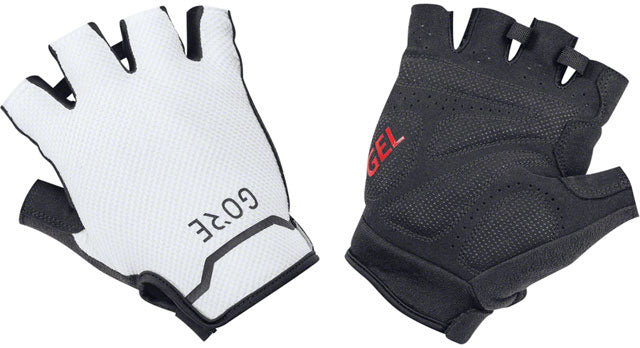GORE C5 Short Gloves - Black/White, Short Finger, Large-0