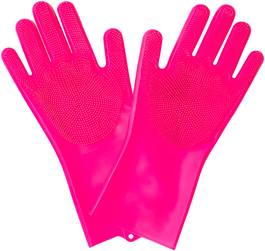 Muc-Off Deep Scrubber  Cleaning Glove - Silicone, Dishwasher Safe, Small