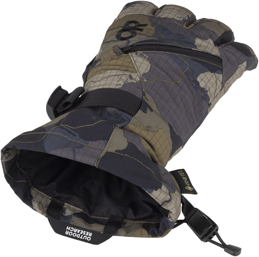 Outdoor Research Revolution II GORE TEX Gloves - Loden Camo, Men's, Small