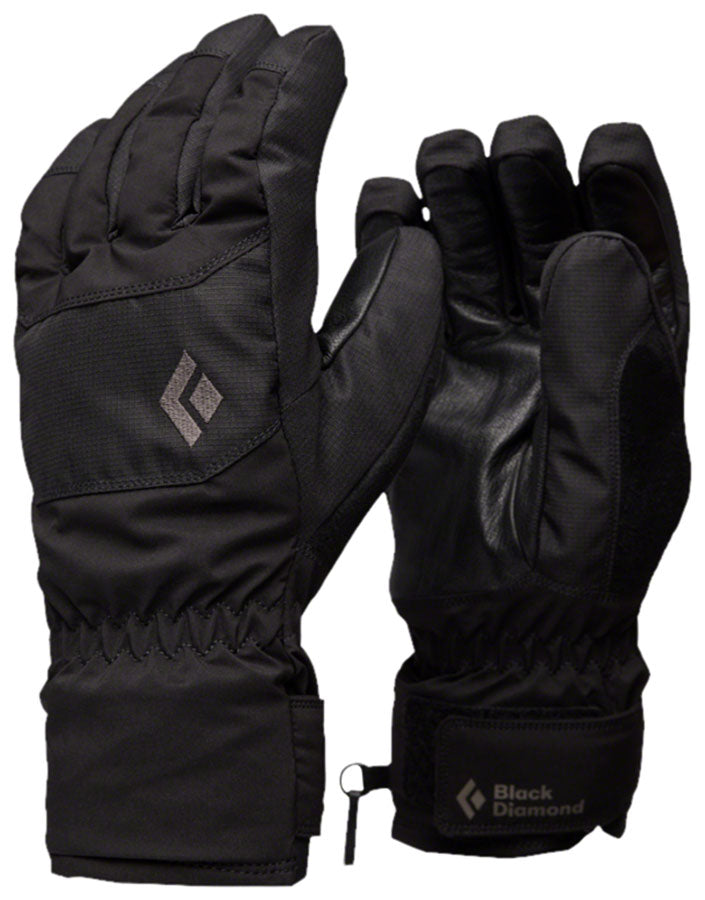Black Diamond Mission LT Gloves - Black, Full Finger, Large