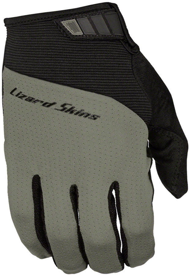 Lizard Skins Monitor Traverse Gloves - Titanium Gray, Full Finger, Small