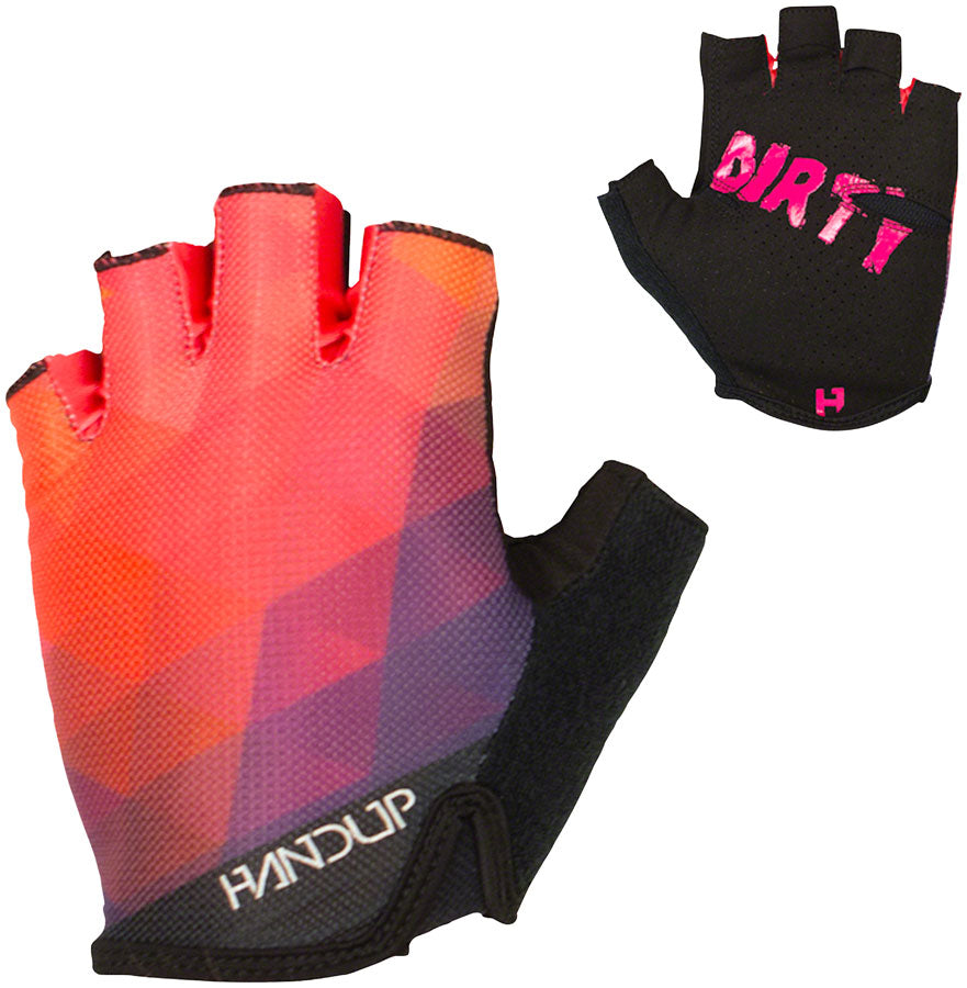 Handup Shorties Glove - Pink Prizm, Short Finger, Medium