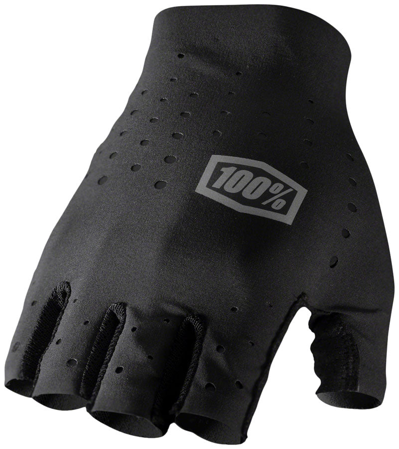 100% Sling Gloves - Black, Full Finger, Women's, Large