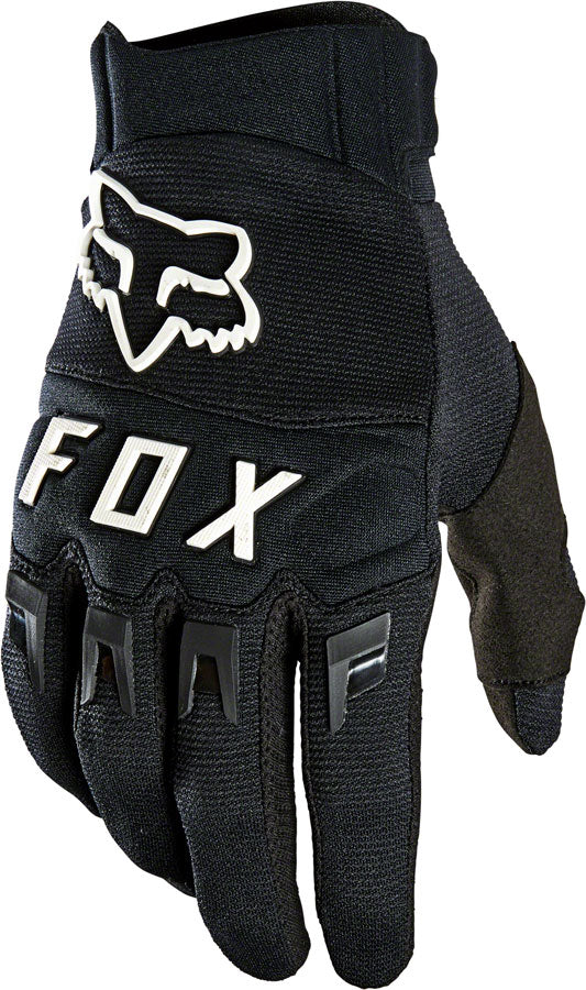 Fox Racing Dirtpaw Gloves - Black/White, Full Finger, Men's, 3X-Large