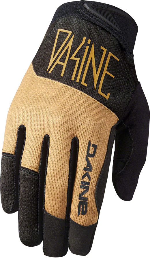 Dakine Syncline Gel Gloves - Black/Tan, Full Finger, Medium
