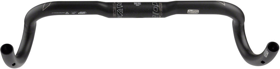 Easton EC90 AX Drop Handlebar - Carbon, 31.8mm, 42cm, Di2 Internal Routing, Black