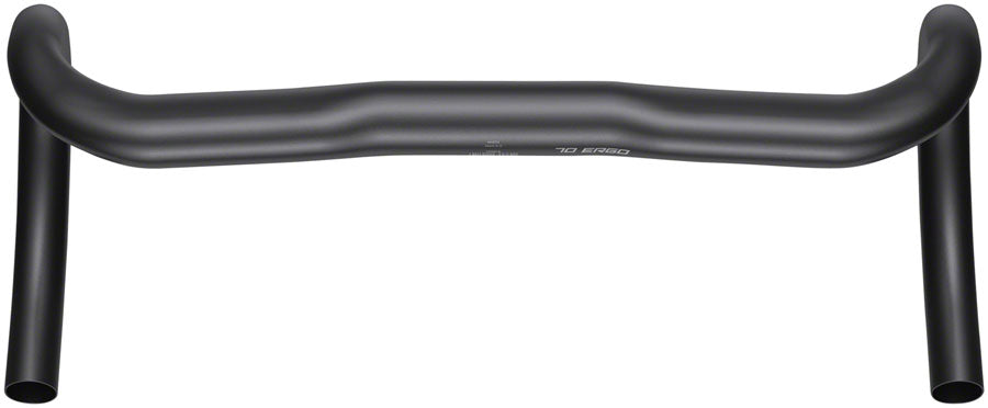 Zipp Service Course 70 Ergo Drop Handlebar - Aluminum 31.8mm 38cm Bead Blast BLK B2
