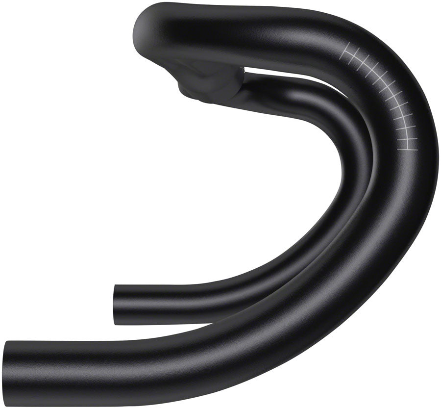 Zipp Service Course 80 Ergo Drop Handlebar - Aluminum 31.8mm 42cm Bead Blast BLK A2