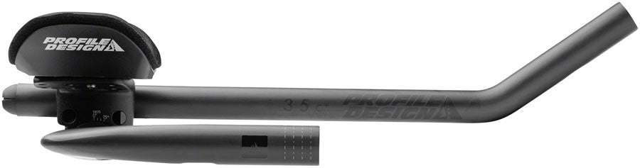 Profile Design Aeria Ultimate II Handlebar/Aerobar - Aeria Base Bar, 42cm, 35C+ Extensions, Ergo Armrest